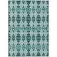 thumbnail image 2 of Addison Rugs Chantille Indoor/Outdoor Transitional Moroccan Teal Washable Rectangle Rug, 3' x 5', 2 of 6