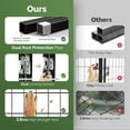 thumbnail image 5 of Sino Luban Outdoor Dog Kennel, Dog Run for Outdoor, Large Dog Pens Cage with Roof Waterproof for Large to Medium Dog Outside 7ft x 7ft x 6.5ft, 5 of 7