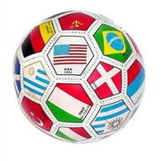 Rhode Island Novelty Full Sized 8.5" World International Soccer Ball