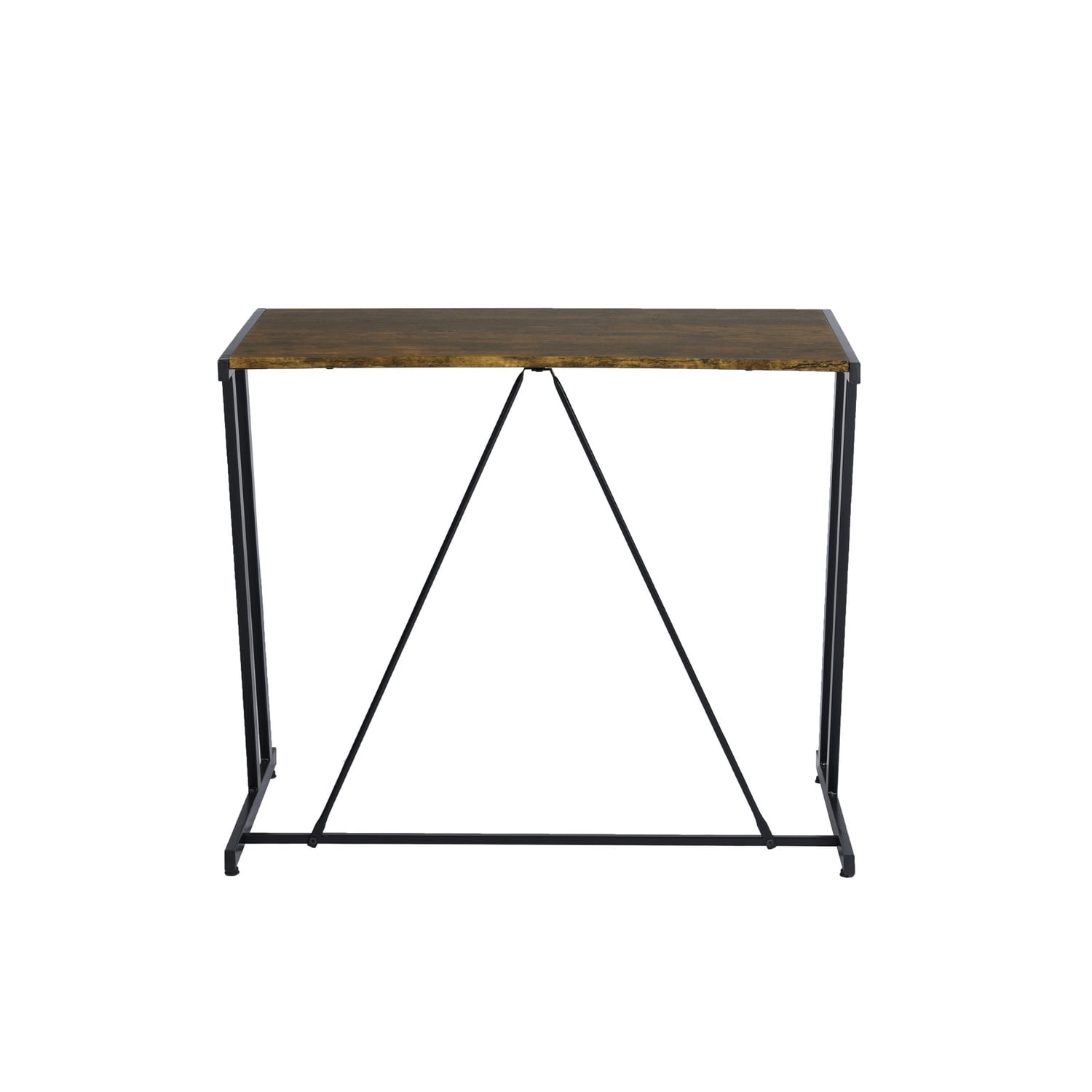 Kepooman Computer Desk Home Office Desk, Industrial Desk Study Writing Table PC Gaming Desk for Home Office Workstation Bedroom, Walnut Color Kepooman Computer Desk Home Office Desk, Industrial Desk Study Writing Table PC Gaming Desk for Home Office Workstation Bedroom, Walnut Color