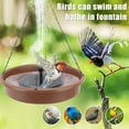 thumbnail image 4 of Solar Bird Bath Fountain Pump, Large Solar Bird Bath Fountain  For Patio, 4 of 8
