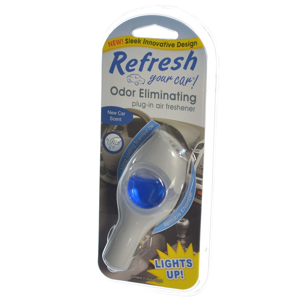 Refresh Your Car Odor Eliminating refillable Power PlugIn Air