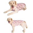 thumbnail image 5 of HQREA Pet Clothes Dog Summer T-Shirt Printed Breathable Dog Vest Clothes Outfit for Large Dogs, 5 of 5