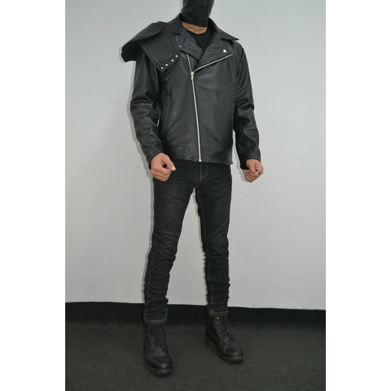 【2plan】Mad two way leather jacket Mad Max 2 Road Warriors Tom Hardy Leather Jacket with
