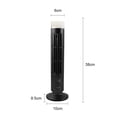 thumbnail image 1 of Ventiladores de torre de enfriamiento 3W sin aspas USB enchufable o alimentado por batería para deportes de viaje Hugtrwg Libre de BPA, 1 of 8