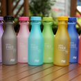 thumbnail image 4 of Frosted Water Bottle, Portable, Small Capacity, Summer Cup, 550ml/18.6oz, 4 of 6