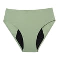 thumbnail image 1 of Ropa interior para la menstruación para mujeres, bragas hipster a prueba de fugas, de tiro medio, sin fugas laterales., 1 of 8