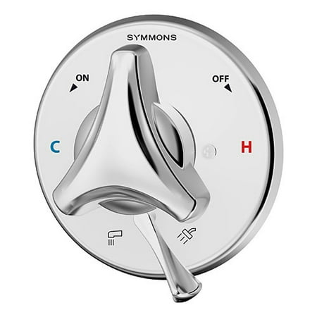 Classic Single Handle Diverter - Origins Single Tri-Star Handle Tub and Shower Valve with Integral Diverter in Chrome