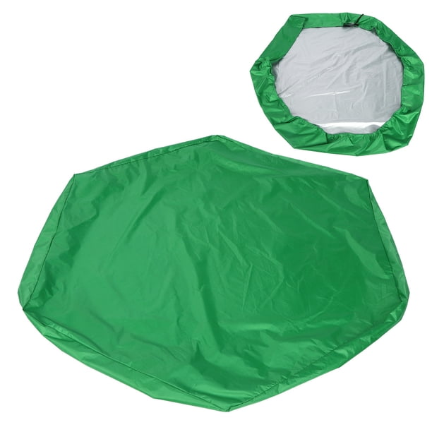 Cubierta protectora para arenero, resistente al agua, hexagonal, para piscina, para niños, con protección para arenero, probada profesionalmente