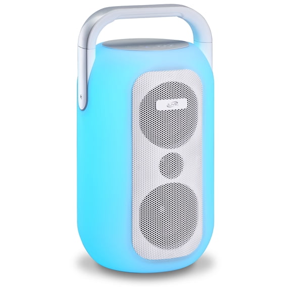 iLive Chroma Wireless Water Resistant Speaker with LED Lights, ISBW804W