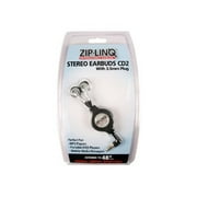 Angle View: Zip-Linq - Headphones - ear-bud - wired - 3.5 mm jack