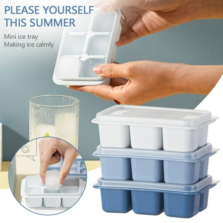 

Feiboyy Set Small With Lid Personality DIY Make 6 Box To Ice Ice Kitchen，Dining Bar