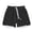 Black, variant on ZRGHAOYLQ Mens Athletic Shorts 2 in 1 Liner Elastic Waist Shorts Quick Dry Gym Running Shorts Breathable Lightweight Workout Basketball Shorts Big and Tall Sports Running Shorts
