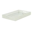 thumbnail image 1 of Cheungs FP-3986WTGD Labai Shagreen Mirrored Tray, White & Gold, 1 of 1