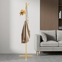 Freestanding Coat Rack, Coat Rack with 7 Hooks,Tree Branch Design Coat Rack Stand, Tree-Shaped Coat Rack