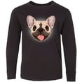 thumbnail image 3 of Inktastic French Bulldog Dog Long Sleeve Youth T-Shirt, 3 of 5