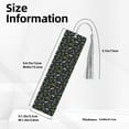 thumbnail image 3 of Kdxio Space Rockets Print Metal Tassel Bookmarks,Perfect Gift for Art Lovers and Bookworms Metal Bookmarks for Women, 3 of 8