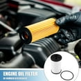 thumbnail image 2 of Filtro de aceite de motor Unique Bargains No.02E305051C con O Ring para Audi A3 2006-2013 2015-2018 Plástico Papel, 2 of 6