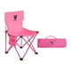 thumbnail image 2 of Silla de campamento plegable silla plegable silla plegable silla rosa silla de campamento para el jardín de montañismo en el jardín de montañismo, 2 of 8