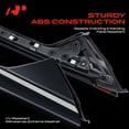 thumbnail image 4 of A-Premium - Windshield Pillar Trim Panel Molding - Compatible with Ford Explorer 2011-2018 - Front Left Driver Outer & Inner Window Accessories - Replace BB5Z-7803137-AA, BB5Z-7803145-AA, 4 of 6