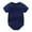 Dark Blue, variant on Zanarzt Preemie Clothes Baby Bodysuits Soft Cotton Spandex Short Sleeve Newborn Boy Bodysuit Playsuit Baby Pajamas 0-3 Months,Beige