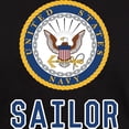 thumbnail image 3 of CafePress - U.S. Navy Sailor Dark T Shirt - Men's Classic Graphic Cotton T-Shirt, 3 of 4
