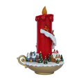 thumbnail image 4 of 13" Lighted Christmas Candle Tabletop Christmas Decor Indoor Use Only, 4 of 6