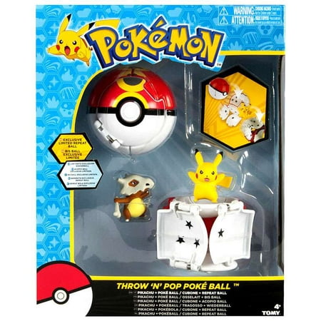 Pikachu Poke Ball Cubone Repeat Ball Figure Set Pokemon