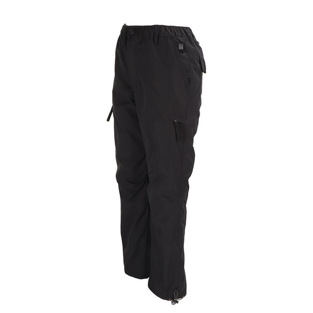 Pantalon chauffant pour femme, pantalon chauffant électrique USB, pantalon  noir d'hiver