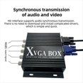 thumbnail image 4 of Convertidor de Vídeo Industrial XVGA BOX RGB A VGA RGBS A VGA Convertidor de Vídeo para Monitor Industrial GBS-8219 Enchufe Estadounidense, 4 of 5