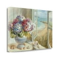 thumbnail image 2 of Tangletown Fine Art 'Coastal Hydrangea WAG' Print on Wrapped Canvas, 2 of 2
