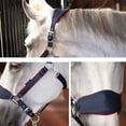 thumbnail image 4 of Licou de Cheval Réglable, Licou Détachable Résistant à l'Usure pour Chevaux avec Matériel en Alliage de Zinc, Équipement d'Entraînement pour Prévenir les Frottements pour Compétitions d'Entraînement Équestre Quotidiennes, 4 of 7