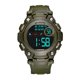 thumbnail image 1 of Reloj Electrónico Resistente de 12/24 tiempo tiempo de tiempo de tiempo de , Cronógrafo, Calendario Luminoso, Reloj de Multifunción para Natación Deportiva verde, 1 of 7