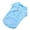 Light Blue, variant on Graffiti Pattern Ice Silk Pet Sleeveless Vest Breathable Mesh Cooling Tank Top with Built-in D-Ring for Small Medium Dogs Cats Summer Daily Walking(Light Blue-L-45cm)