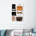 thumbnail image 2 of Wynwood Studio 'My Purse Collection' Fashion and Glam Wall Art Canvas Print - Orange, Brown, 24" x 36", 2 of 2