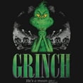 thumbnail image 2 of Women's Dr. Seuss Christmas Grinch You're a Mean One Portrait  Graphic T-Shirt, 2 of 3