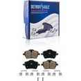 thumbnail image 3 of Detroit Axle - Front Brake Kit for 2007-2015 Mini Cooper, 2008 2009 2010 2011 2012 2013 2014 Drilled and Slotted Brake Rotors Ceramic Brake Pads: 11.57" Rotor, 3 of 7