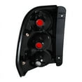 thumbnail image 3 of Spec-D Tuning Black Housing Clear Lens Tail Lights Compatible with 2002-2009 Chevy Trailblazer, Left + Right Pair Assembly, 3 of 7
