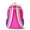 thumbnail image 4 of Wonder Nation Critters Mane Event Girls 17" Rainbow Unicorn Backpack and Lunch Bag 2-Piece Set, Silver, 4 of 5