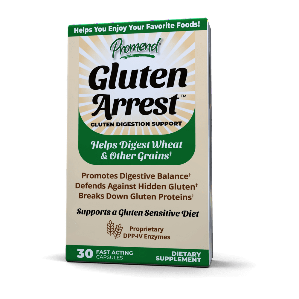 Promend Gluten Arrest, Helps Neutralize Gluten, Digest Hidden Gluten