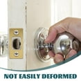 thumbnail image 3 of MOVTOTOP Stainless Steel Door Strike Plate with Enhanced Security and Long Lasting Durability Golden for, 3 of 7