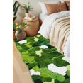 thumbnail image 4 of Alfombras de baño Hifuwan Cute Green Moss, 60 x 150 cm, 4 of 6