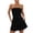 Black, variant on Lenpel Women's Strapless Rompers Summer Casual Sleeveless off Shoulder Tube Top Short Jumpsuits with Pockets Beach Vacation Clothes