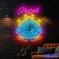 thumbnail image 5 of Handmadetneonsign Pinball Neon Sign, Arcade Led Sign, Gaming Room Wall Art, Home Wall Decor 93144, 5 of 5