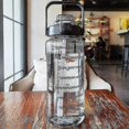 thumbnail image 3 of 2l Portable Large Capacity Water Bottles Fitness Water Jug With Time Marker, 3 of 4