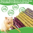 thumbnail image 4 of Petal Grass Snack Teething Stick For Small Animals, Natural Handmade Pet Chew Toy With High Fiber Low Protein For Rabbits Guinea Pigs, Double Baked Hard Chew Sticks For Teeth, 4 of 6