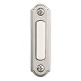 thumbnail image 2 of Heath Zenith Satin Nickel Silver Metal Wired Pushbutton Doorbell, 2 of 2