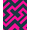 Pink, Pattern 2, variant on ODIKA 4' x 6' Machine Washable Non-Slip Area Rug, Geometric Zigzag High Traffic Rug, Pink, 474943