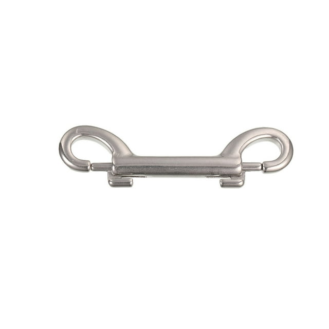 Eigraketly Perno Gancho de presión Acero inoxidable de alta resistencia Ganchos de doble extremo a prueba de herrumbre Clips de metal Type6 NO6