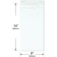 thumbnail image 2 of Plymor 8" x 16" (Pack of 100), 2 Mil Zipper Reclosable Plastic Bags, 2 of 3